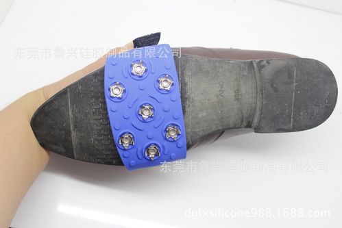 七齒簡易冰爪魔術貼綁帶式戶外防滑鞋套 東莞現貨工廠直供，網絡技術賦能零售新體驗