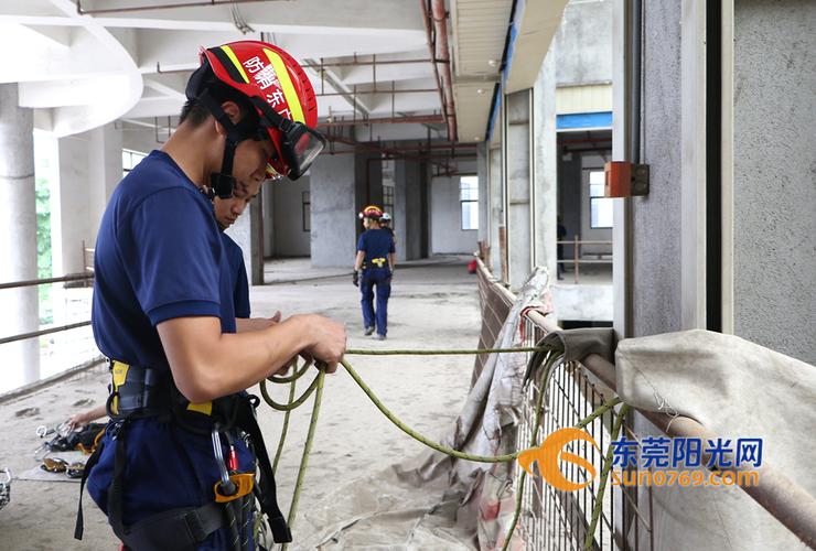 只為更好地守護(hù)生命東莞蜘蛛俠淬火歷練